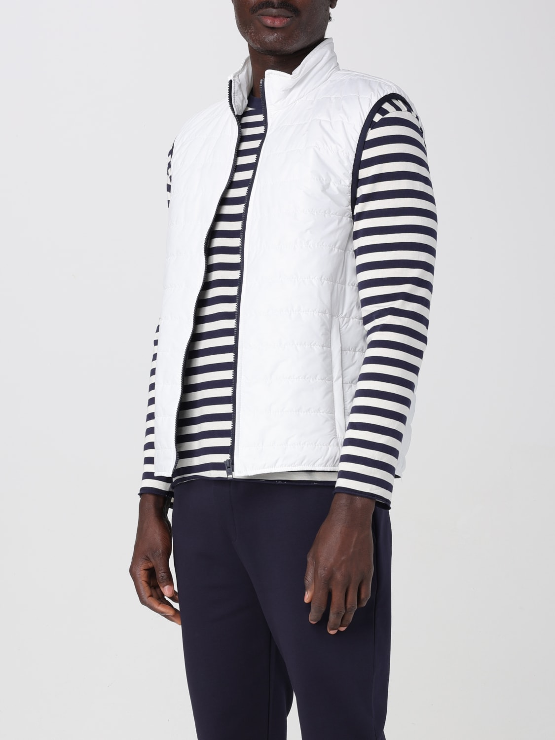 FAY SUIT VEST: Fay quilted nylon vest, Multicolor - Img 3