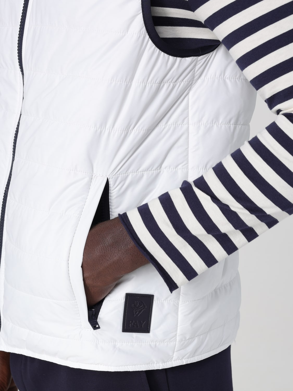 FAY SUIT VEST: Fay quilted nylon vest, Multicolor - Img 4