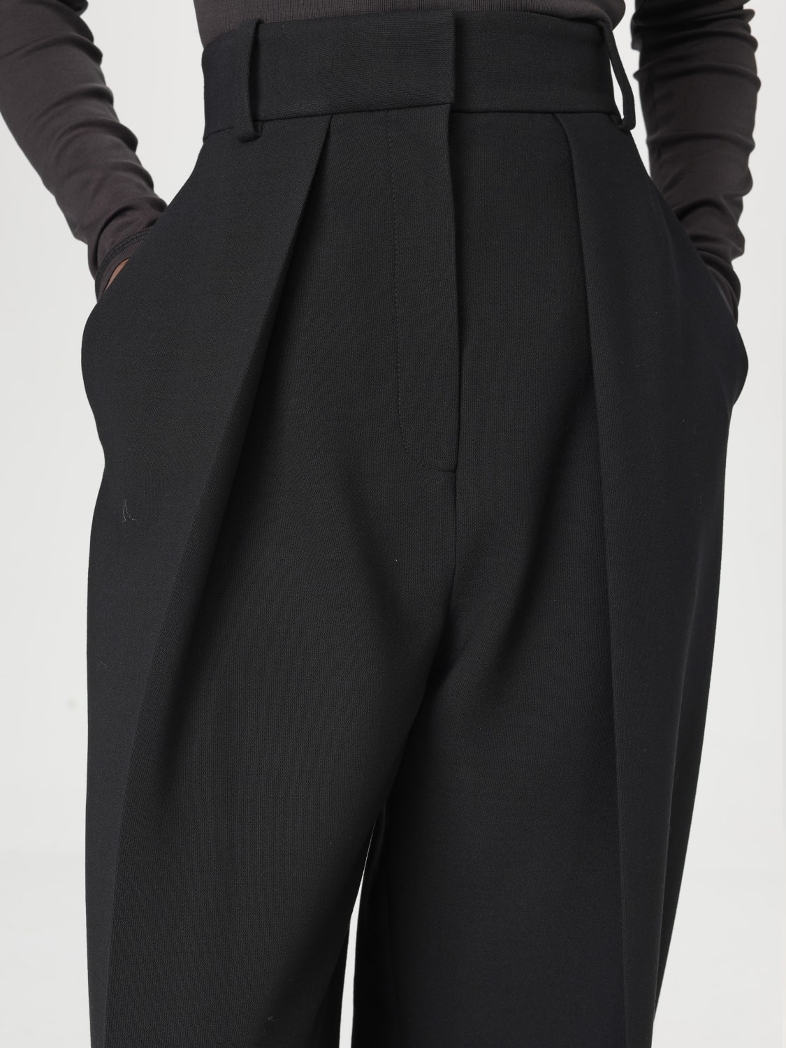 KHAITE PANTS: Pants woman Khaite, Black - Img 5