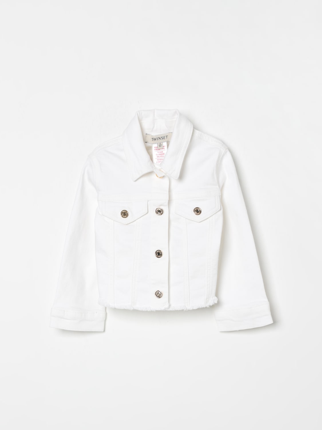 TWINSET CHAQUETA: Falda niños Twinset, Blanco - Img 1