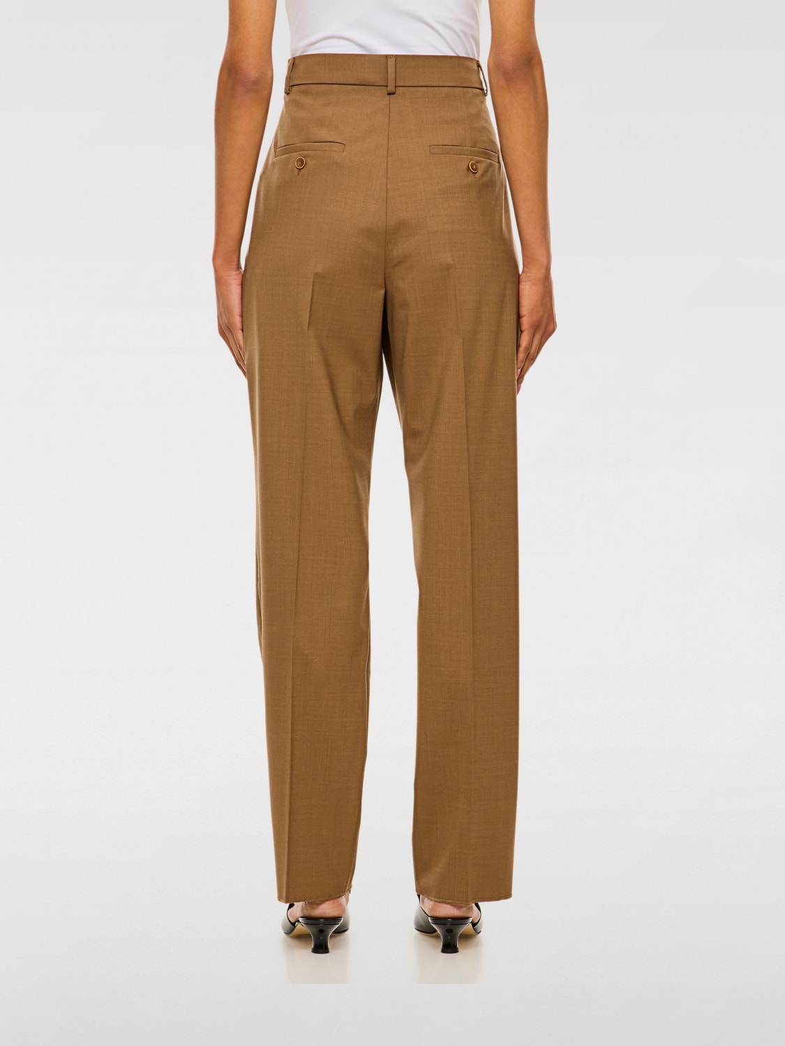 パンツ MAX MARA Woman Pants Brown 2511131151600 003 MAX MARA: Pants woman - Brown | Max Mara pants 2511131151600