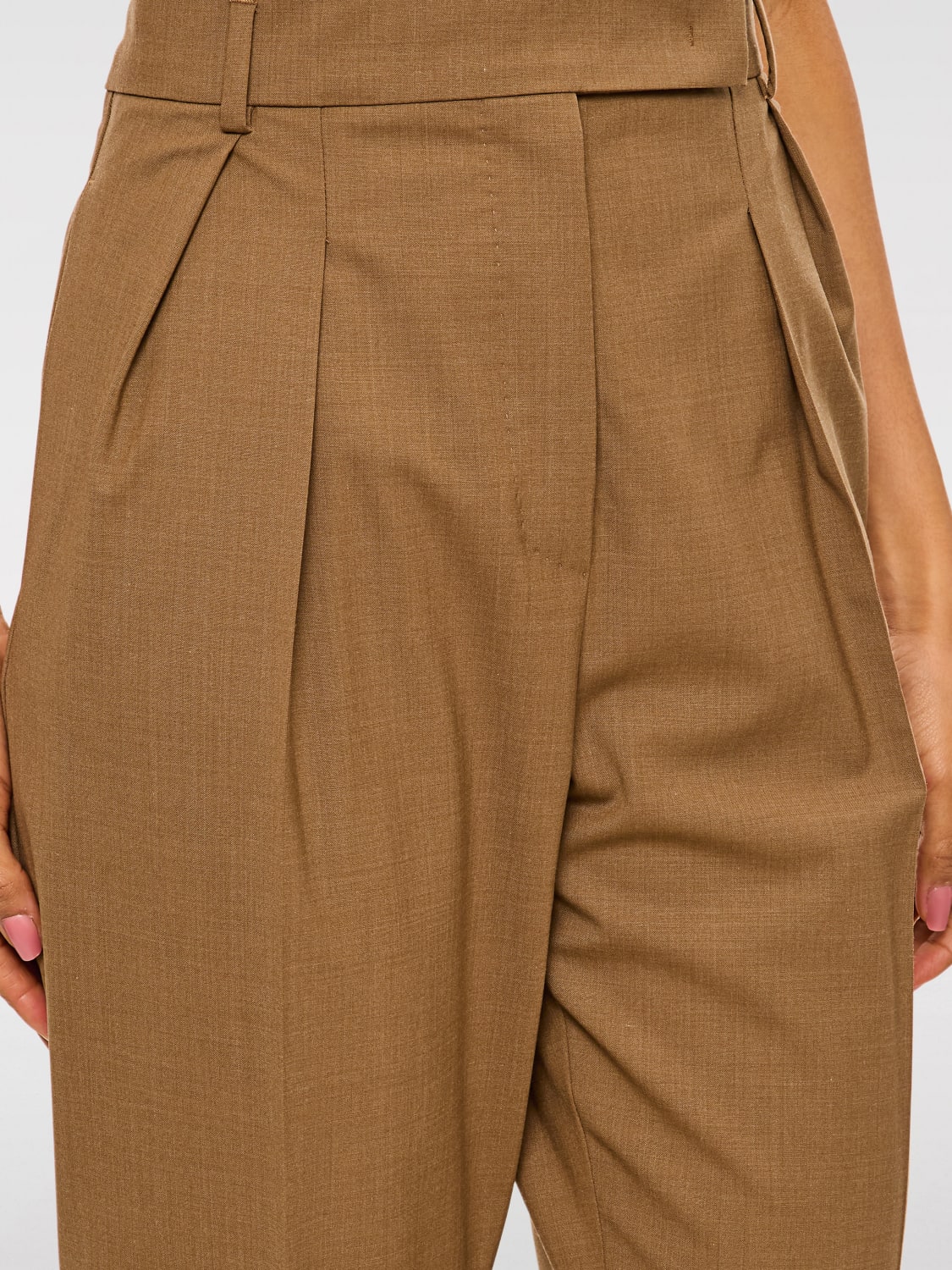 パンツ MAX MARA Woman Pants Brown 2511131151600 003 MAX MARA: Pants woman - Brown | Max Mara pants 2511131151600