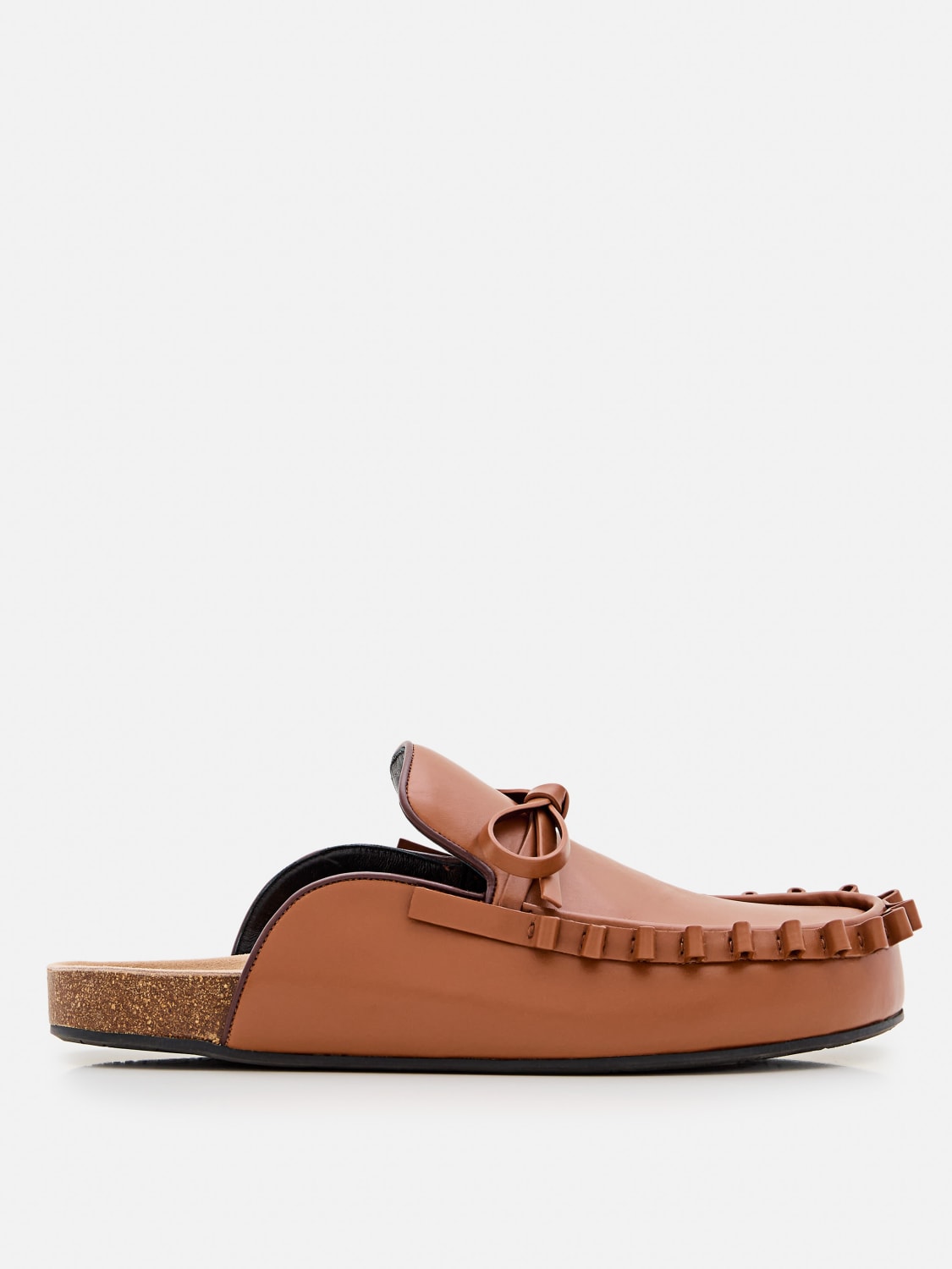 フラットシューズ JW ANDERSON Woman Flat shoes Black LF0069LA0323 999 JW ANDERSON: Loafers woman - Brown | Jw Anderson flat shoes