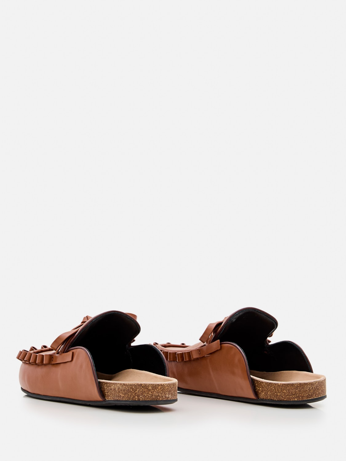 JW ANDERSON: Loafers woman - Brown | Jw Anderson flat shoes