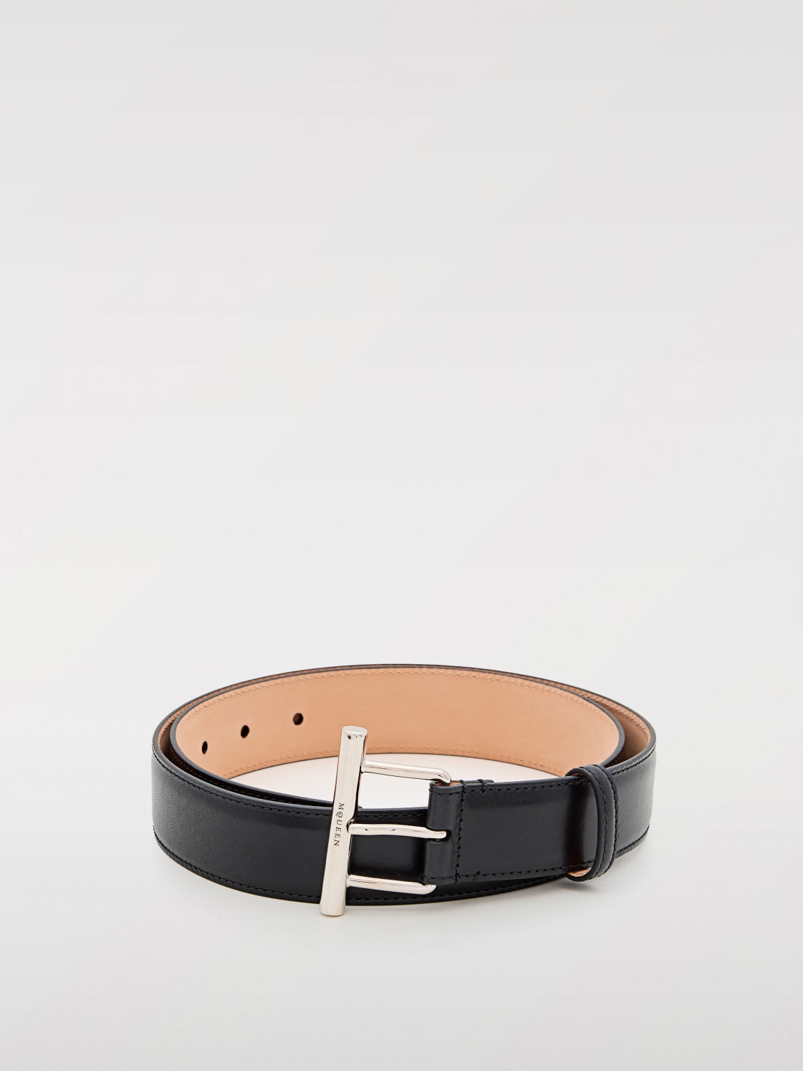 MCQUEEN BELT: Belt men McQueen, Black - Img 1