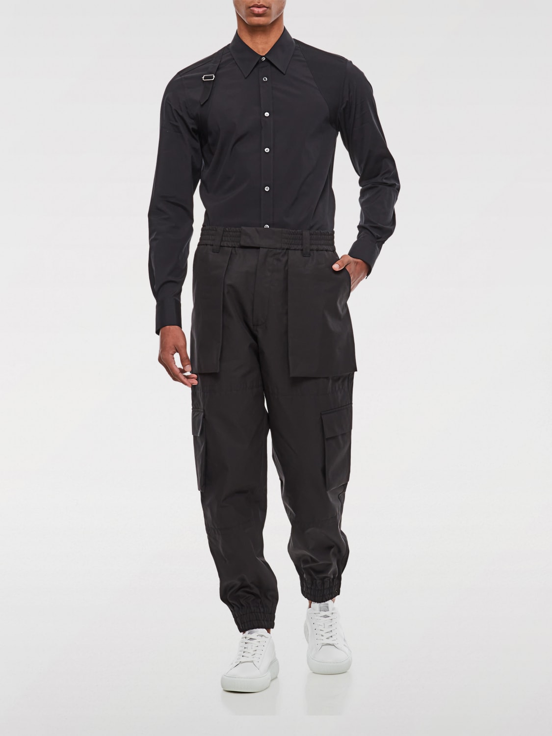 MCQUEEN SHIRT: Sweater men McQueen, Black - Img 2