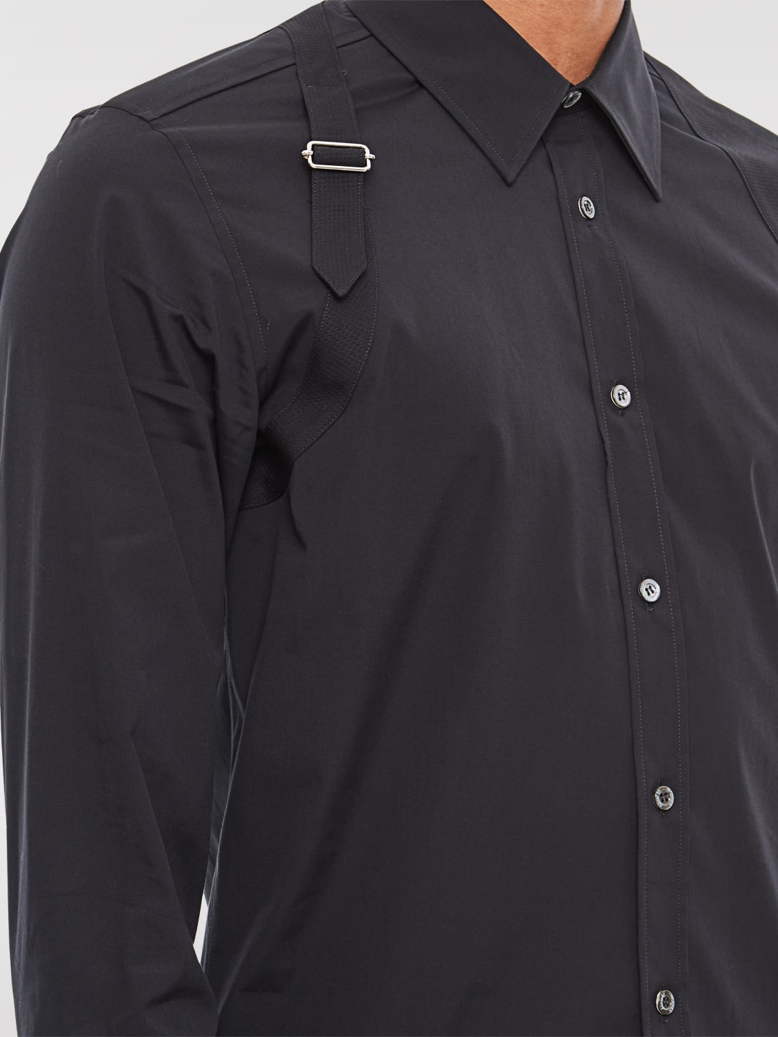 MCQUEEN SHIRT: Sweater men McQueen, Black - Img 4