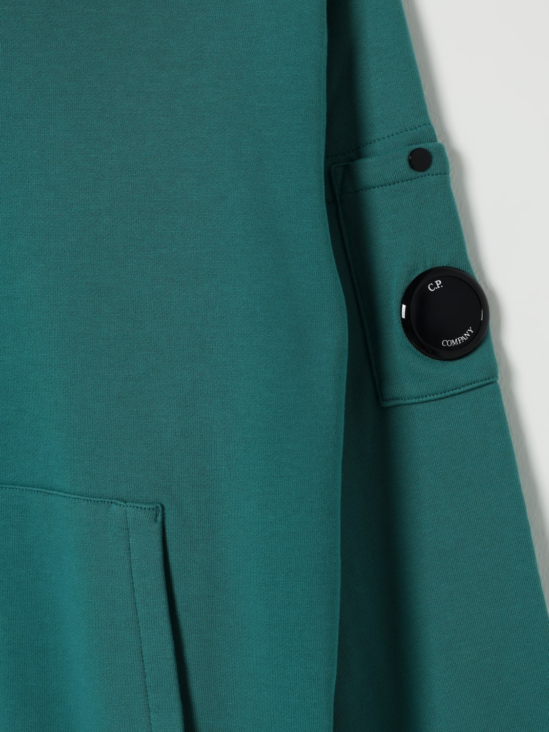 C.P. COMPANY JERSEY: Jersey niños C.P. Company, Verde Azulado - Img 3