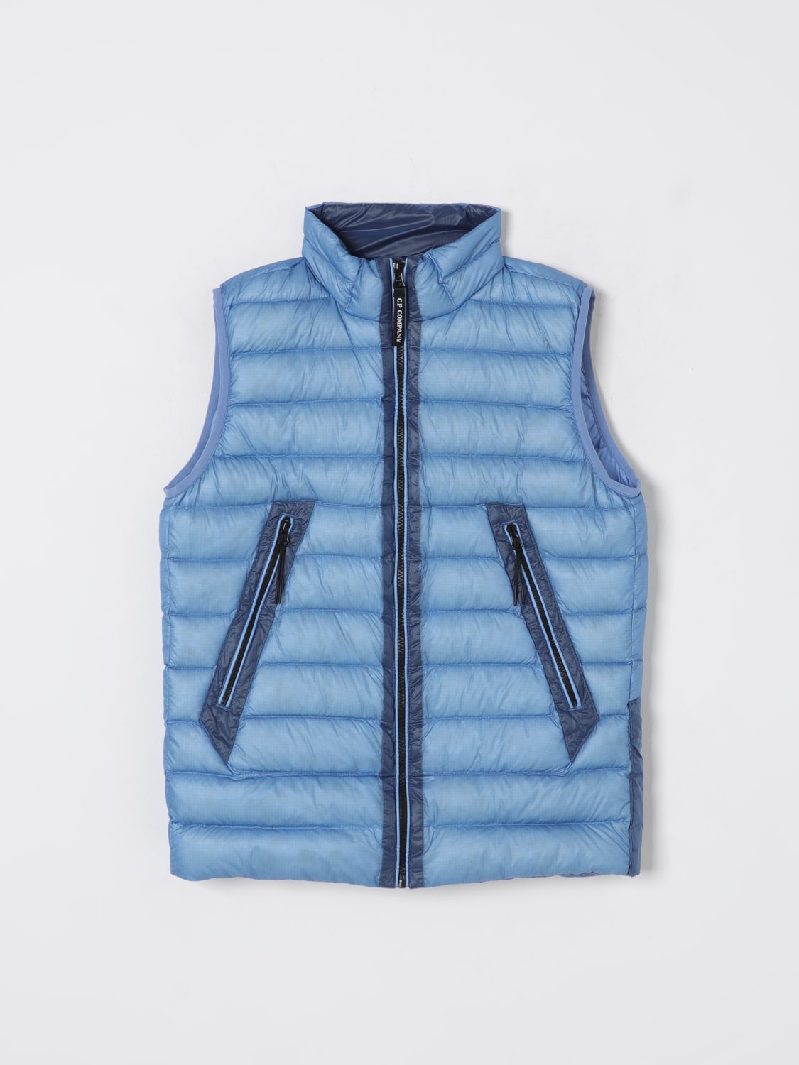 C.P. COMPANY WAISTCOAT: Coat kids C.P. Company, Blue - Img 1