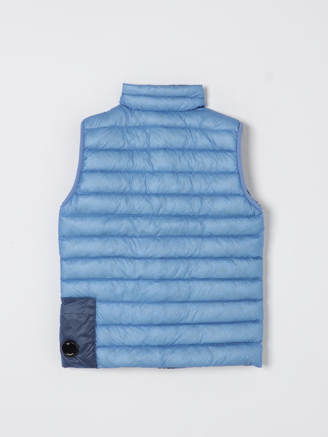 C.P. COMPANY WAISTCOAT: Coat kids C.P. Company, Blue - Img 2