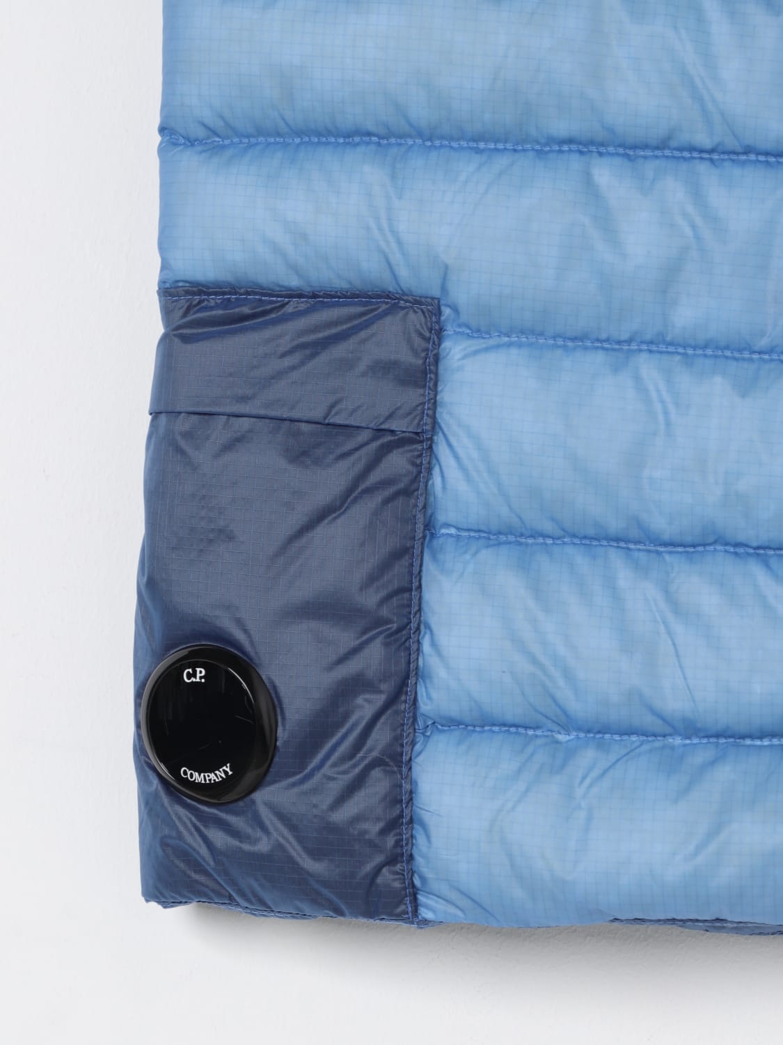 C.P. COMPANY WAISTCOAT: Coat kids C.P. Company, Blue - Img 3