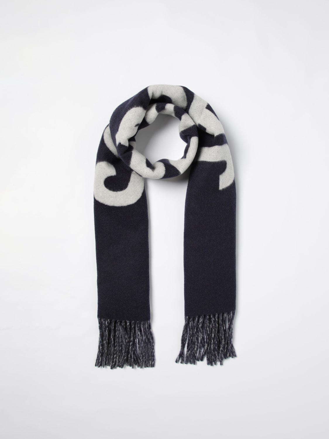 スカーフ JACQUEMUS Woman Scarf Blue 226AC4355007 380 JACQUEMUS: Scarf woman - Blue | Jacquemus scarf 226AC4355007