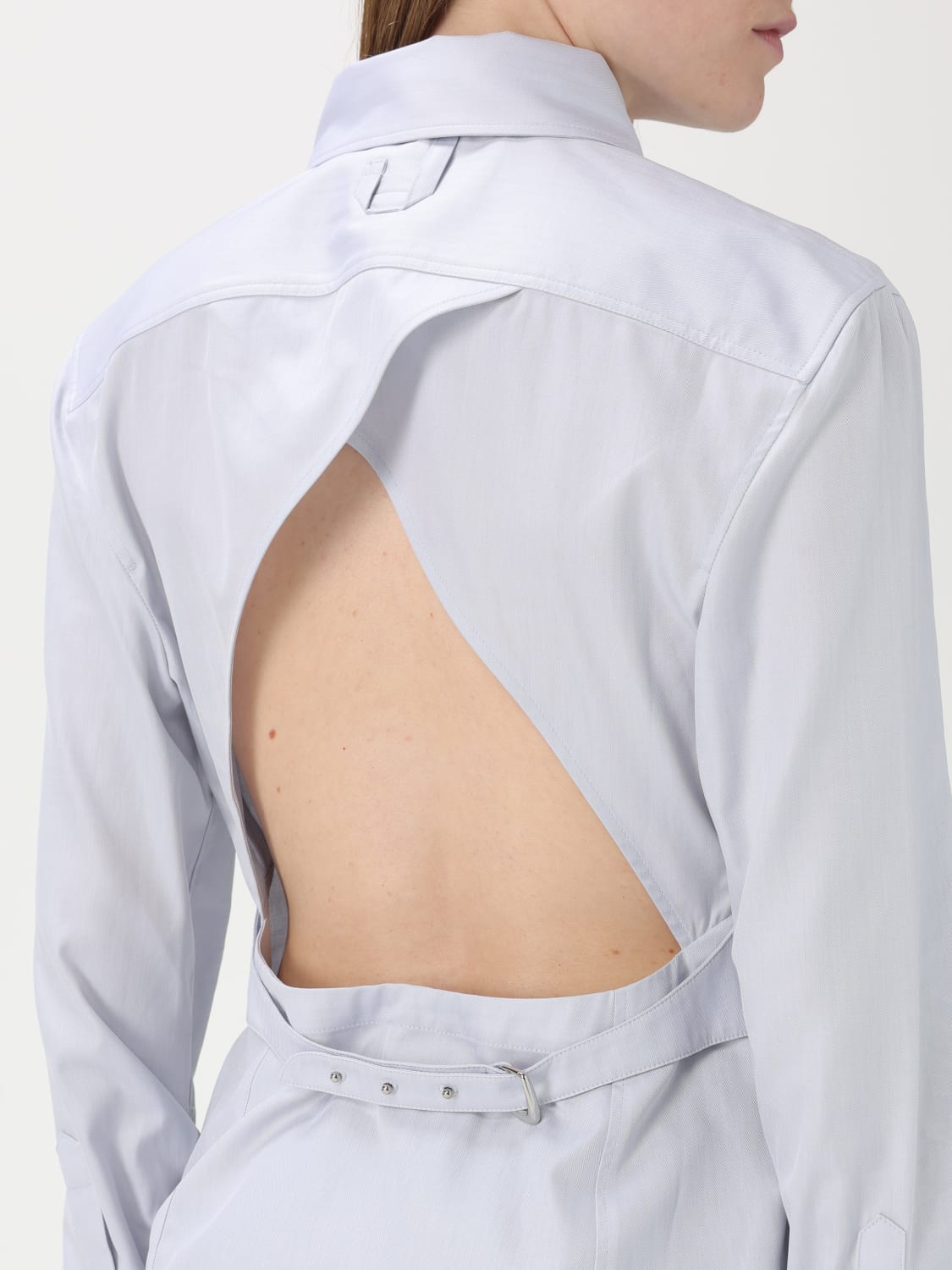 JACQUEMUS HEMDBLUSE: Hemdbluse damen Jacquemus, Grau - Img 5