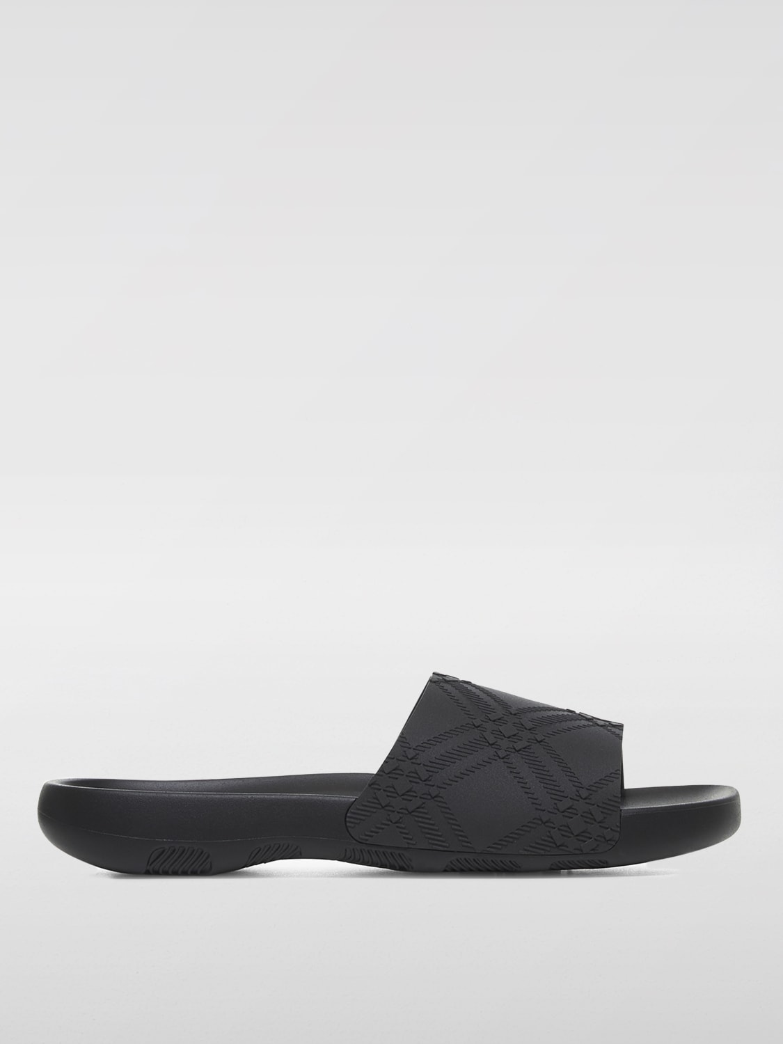 サンダル BURBERRY Men Sandals Black 8104718 BURBERRY: Sandals men - Black | Burberry sandals 8104718