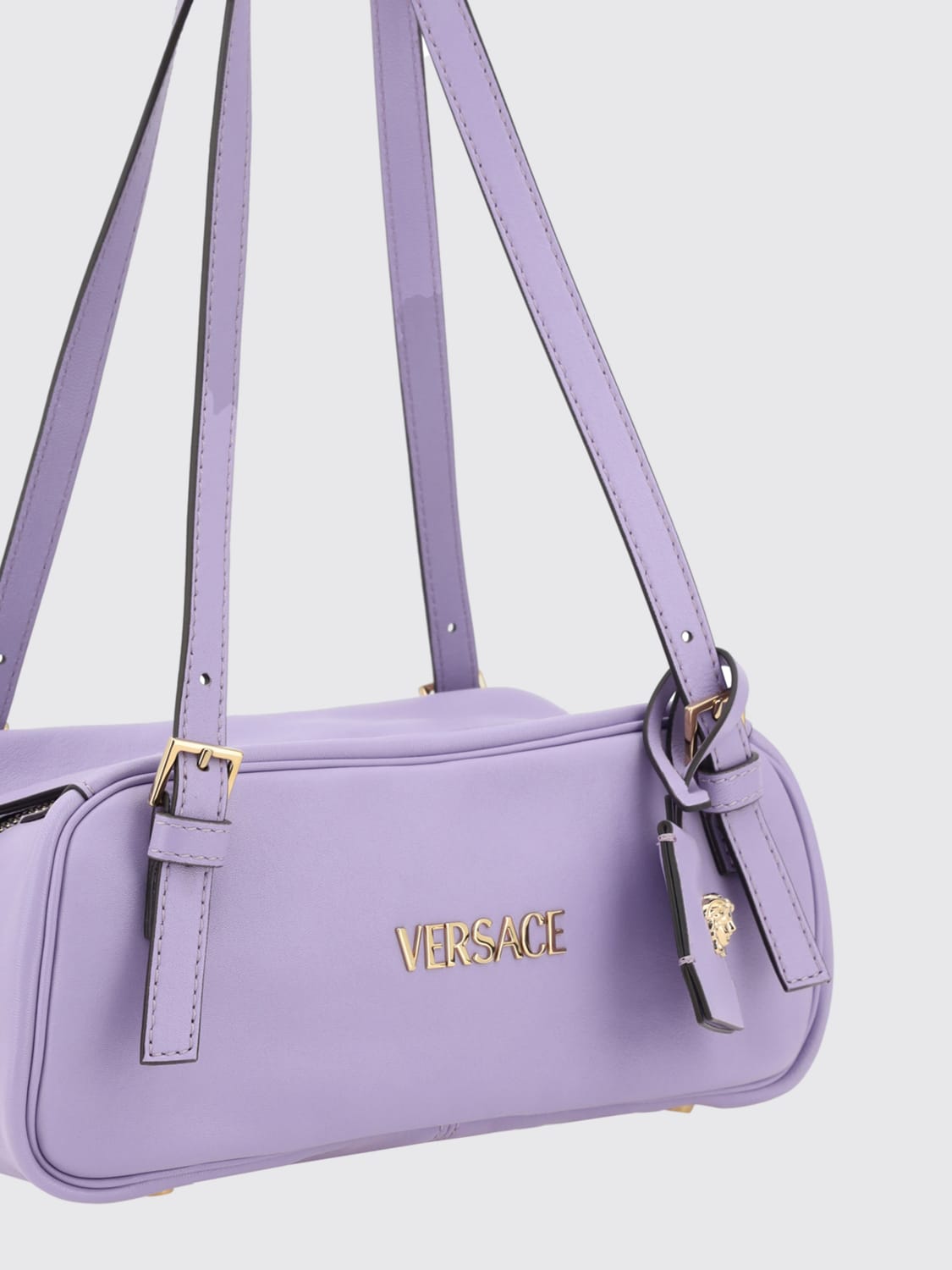 VERSACE ショルダーバッグ: ショルダーバッグ レディース Versace, ライラック - Img 3