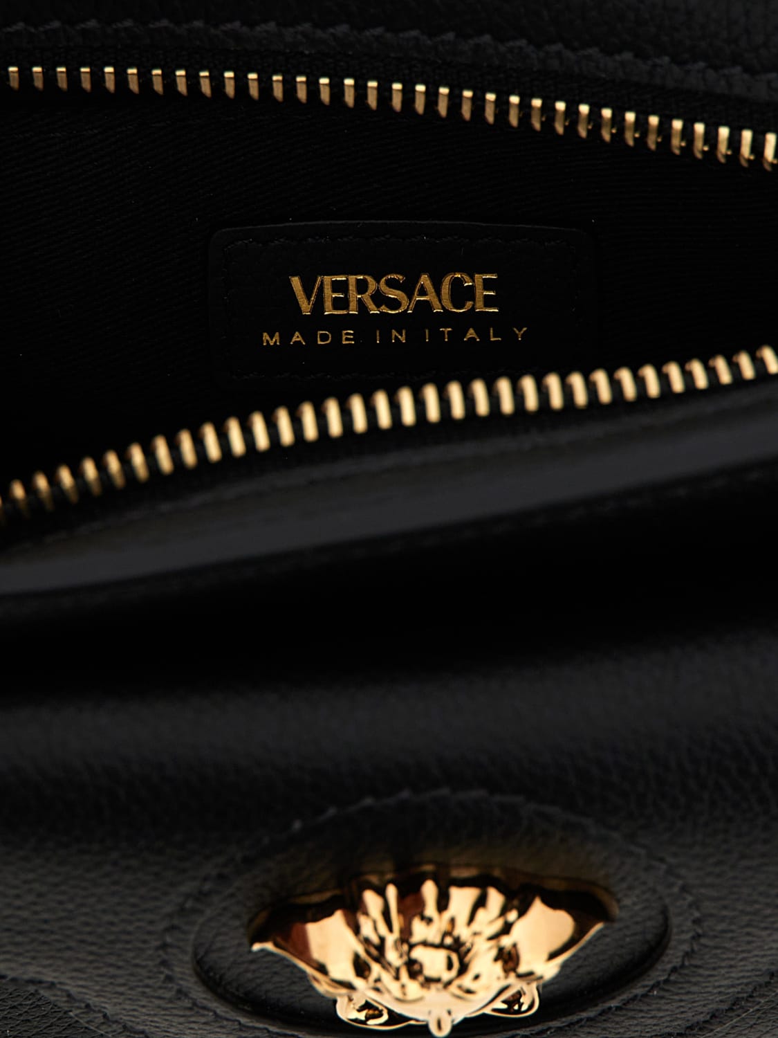 VERSACE ミニバッグ: ショルダーバッグ レディース Versace, ブラック - Img 4