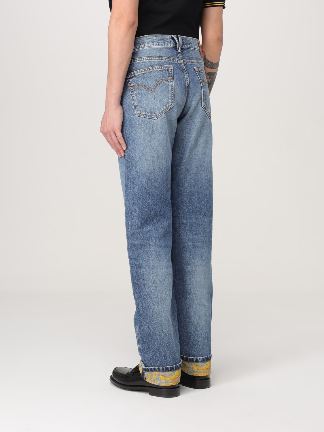 VERSACE JEANS: Jeans homme Versace, Bleu - Img 3