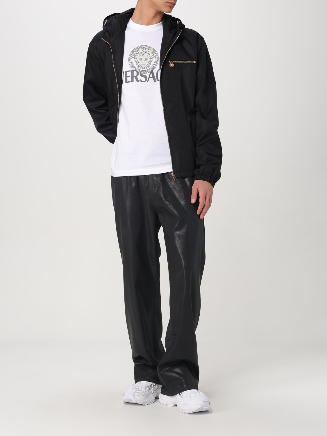 VERSACE JACKET: Jacket men Versace, Black - Img 2