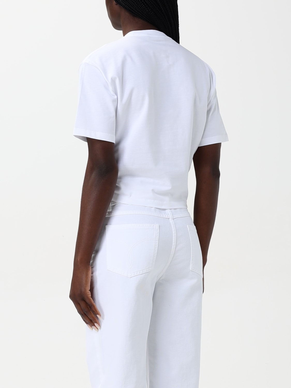 VERSACE T-SHIRT: T-shirt woman Versace, White - Img 3