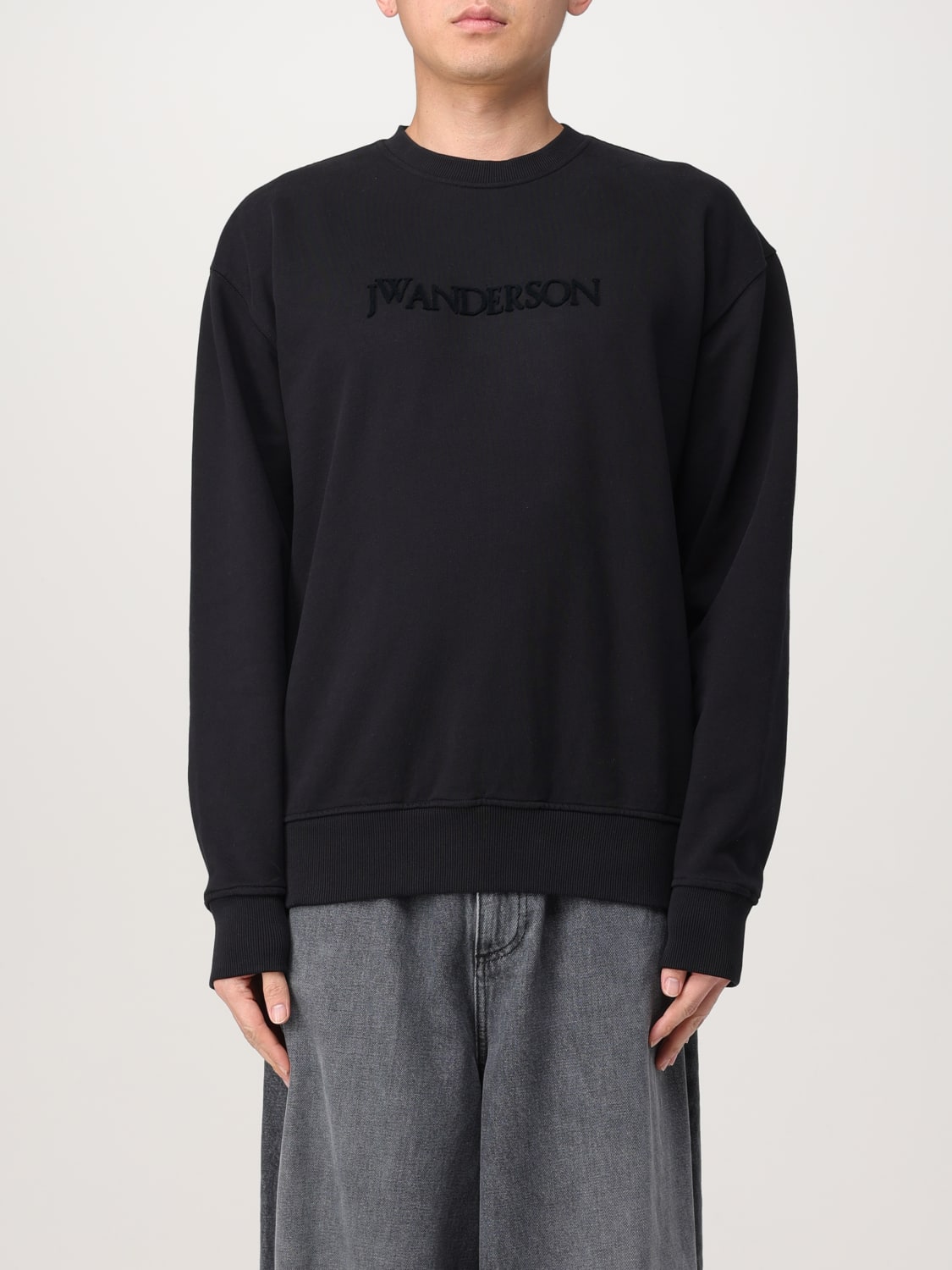 JW ANDERSON SWEATSHIRT: Jumper men Jw Anderson, Black - Img 1