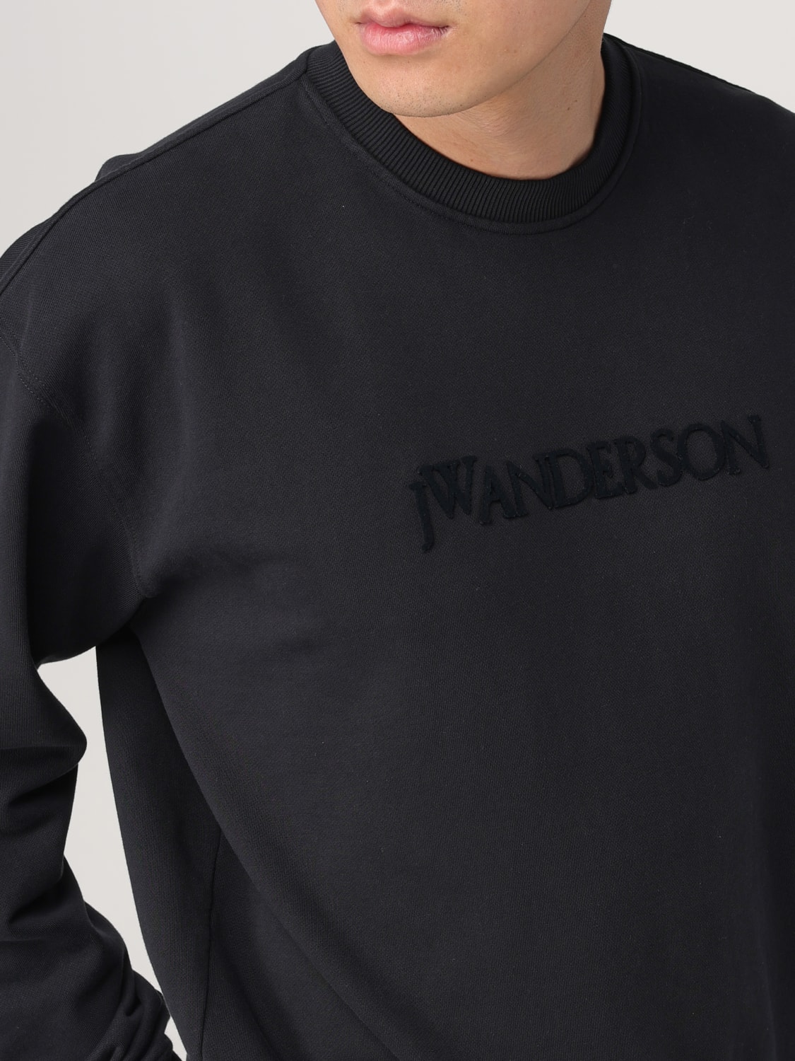 JW ANDERSON SWEATSHIRT: Jumper men Jw Anderson, Black - Img 5