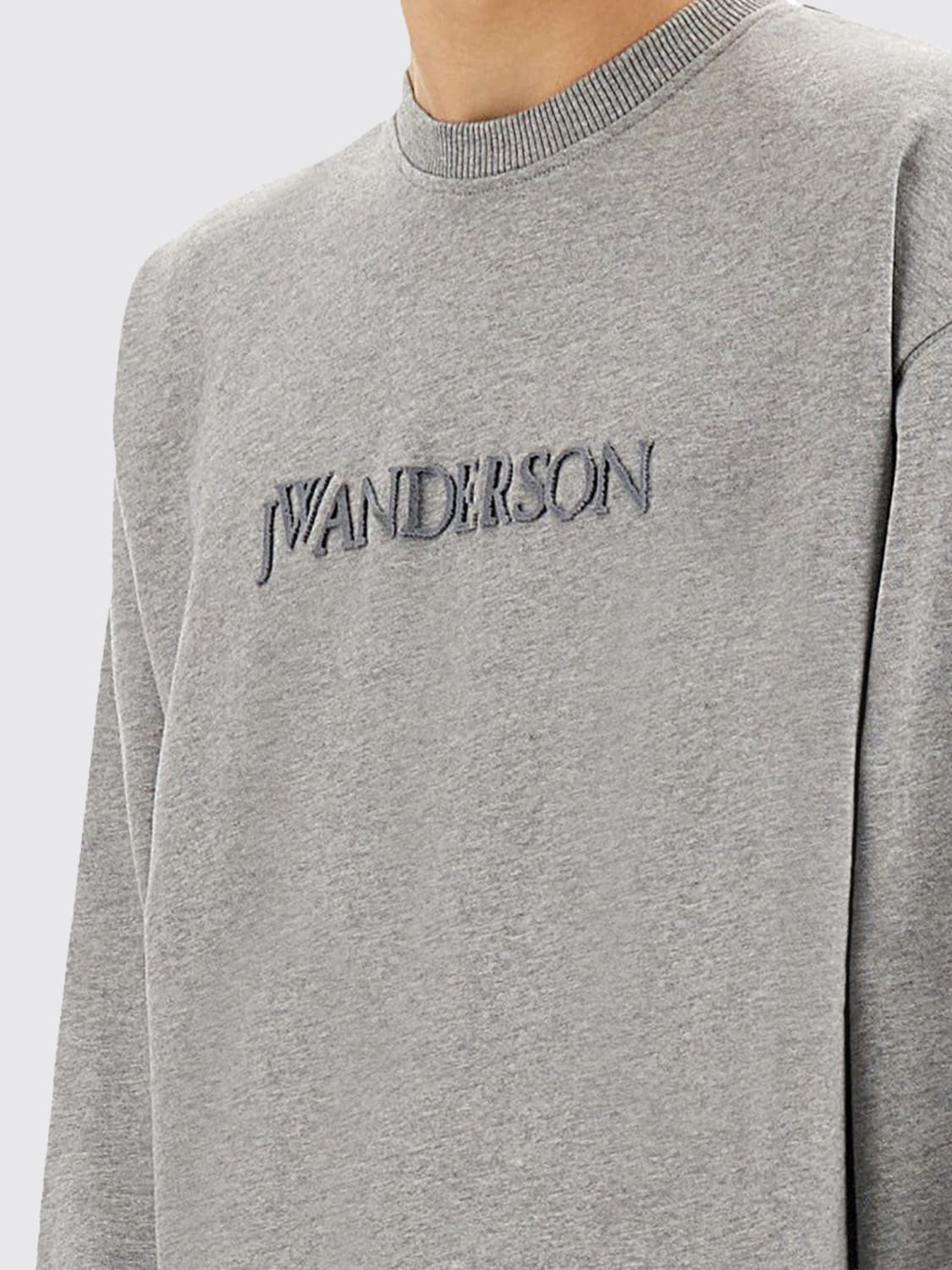 JW ANDERSON SWEATSHIRT: Sweater men Jw Anderson, Grey - Img 4