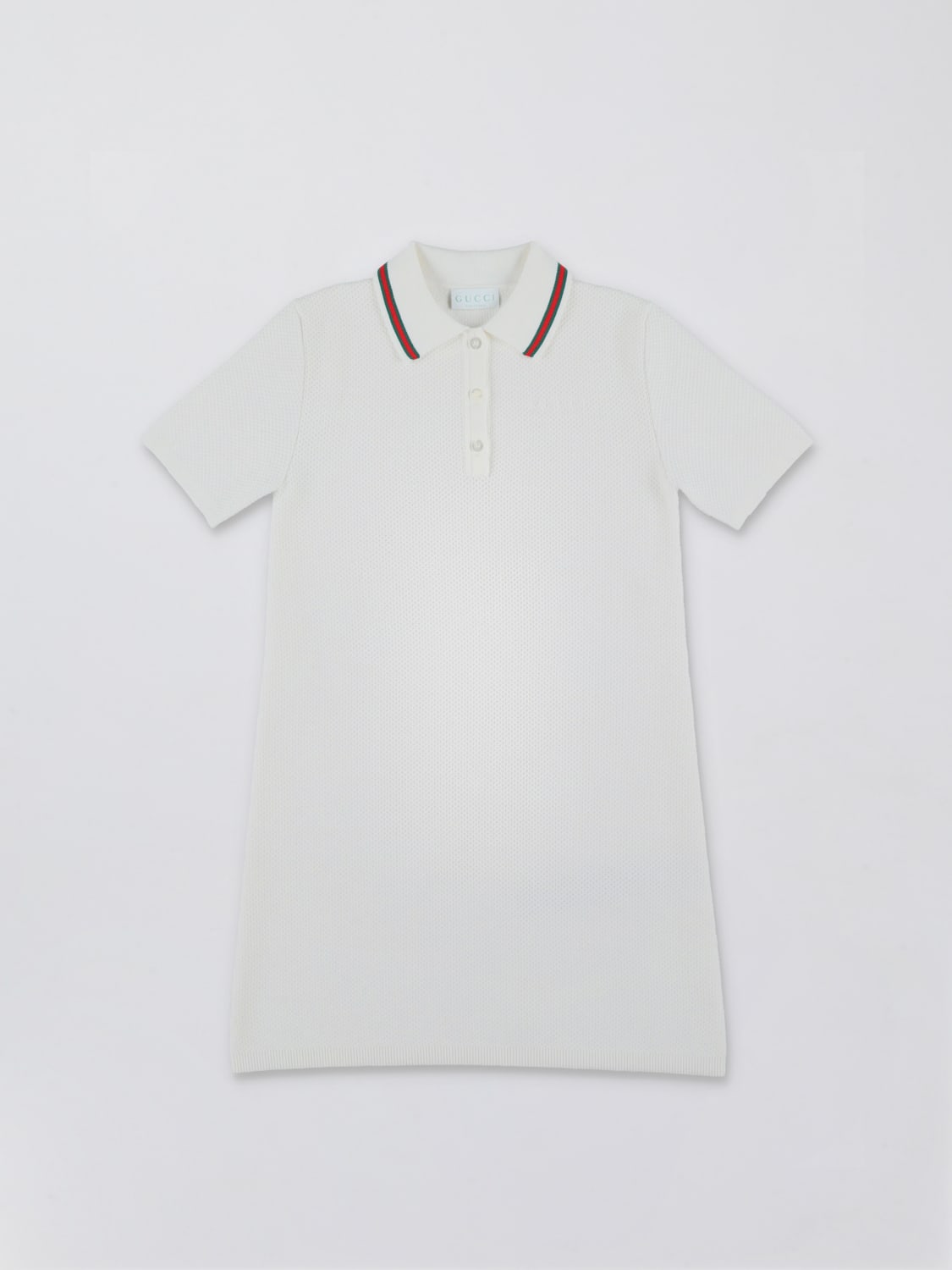 GUCCI DRESS: Suit kids Gucci, White - Img 1