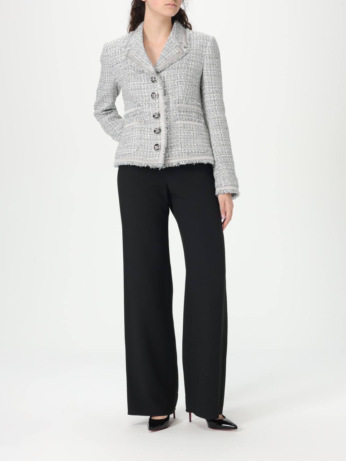 DOLCE & GABBANA JACKET: Blazer woman Dolce & Gabbana, Multicolor - Img 2