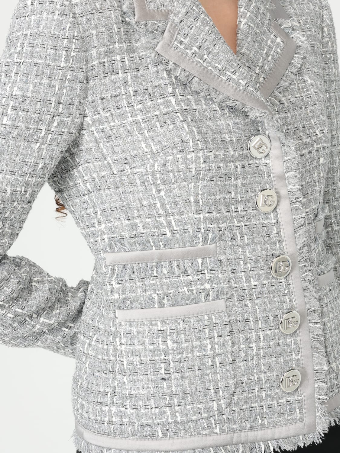 DOLCE & GABBANA JACKET: Blazer woman Dolce & Gabbana, Multicolor - Img 5