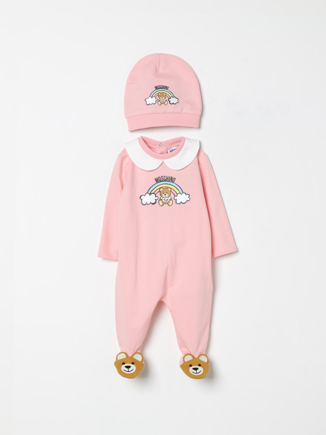MOSCHINO JUMPSUIT: Tracksuit kids Moschino, Pink - Img 1