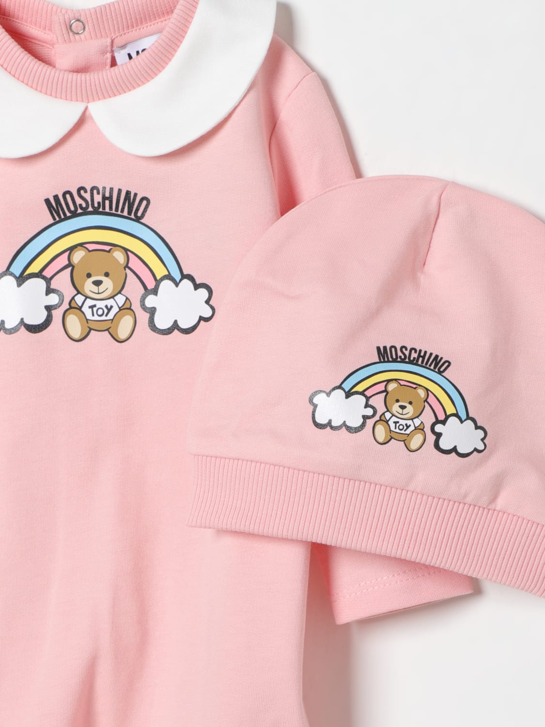 MOSCHINO JUMPSUIT: Tracksuit kids Moschino, Pink - Img 3