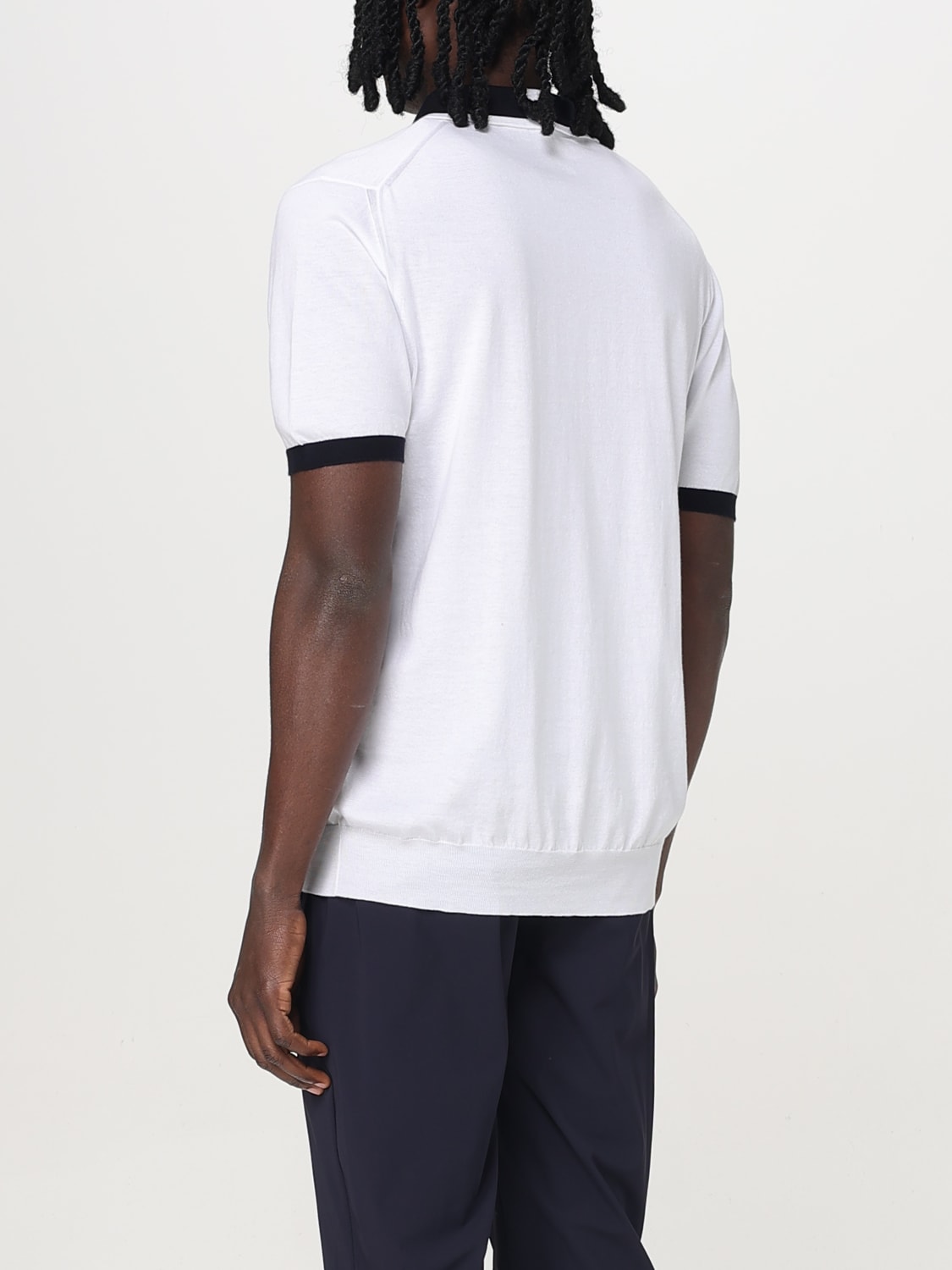 KITON POLO SHIRT: T-shirt men Kiton, White - Img 2