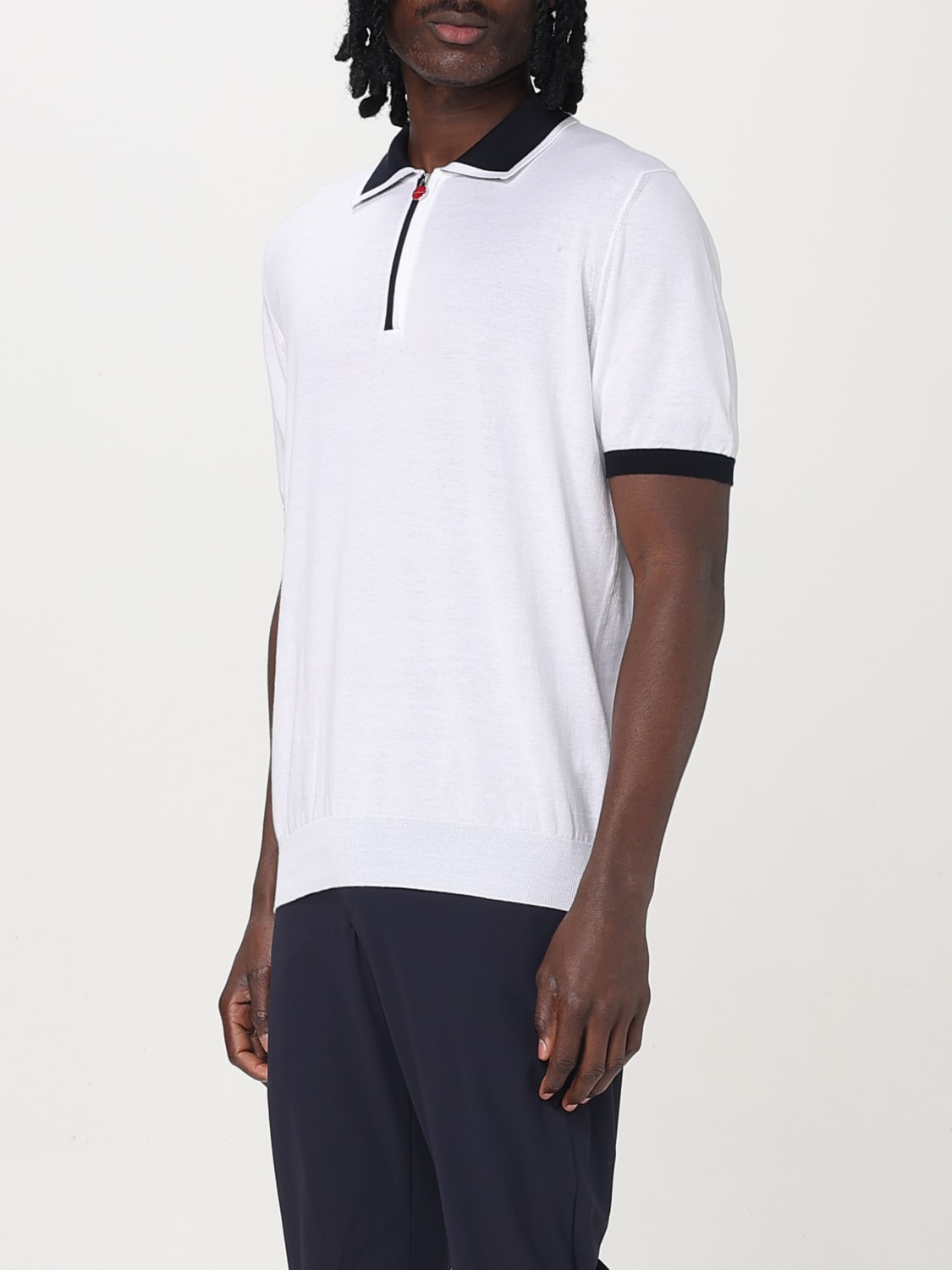 KITON POLO SHIRT: T-shirt men Kiton, White - Img 3