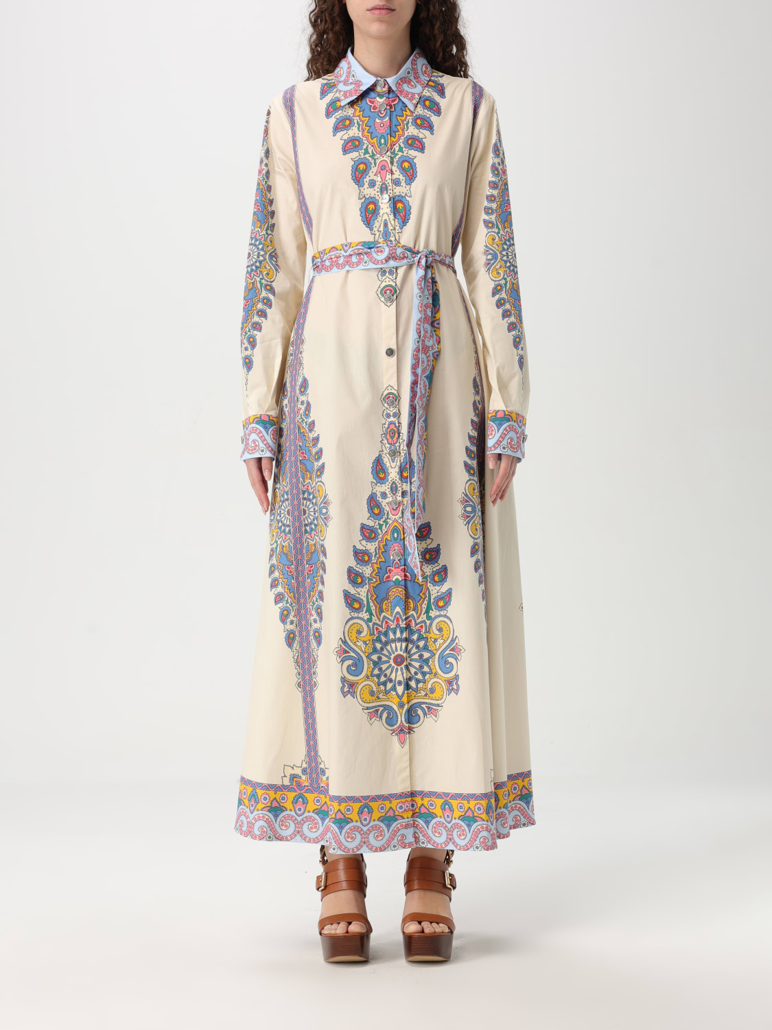 ETRO DRESS: Dress woman Etro, Ivory - Img 1