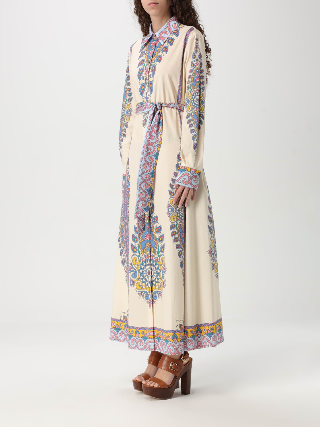 ワンピース ETRO Woman Dress Ivory WRHA0195AV622 X0800 ETRO: Dress woman - Ivory | Etro dress WRHA0195AV622 online