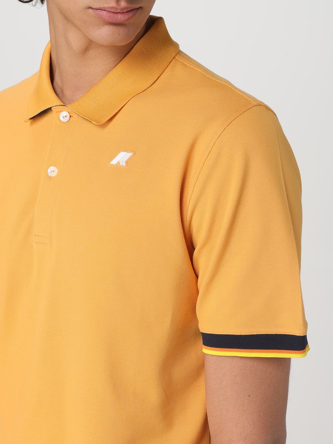 K-WAY POLO: T-shirt homme K-way, Orange - Img 3