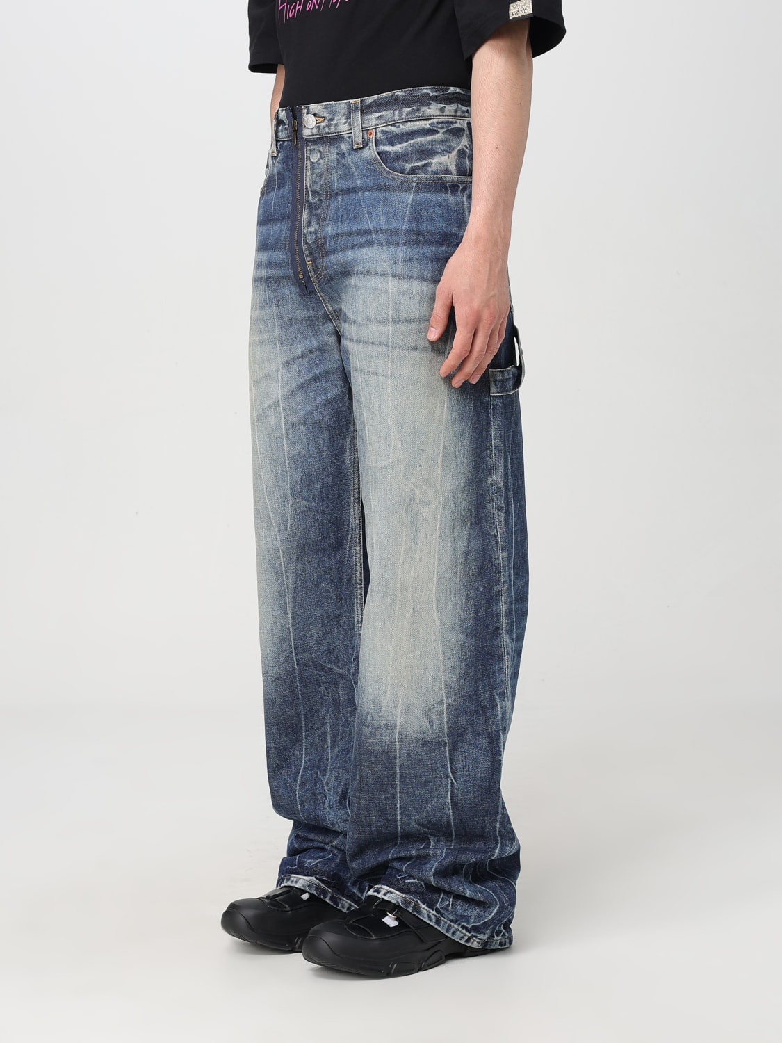 MARTINE ROSE JEANS: Jeans men Martine Rose, Denim - Img 4