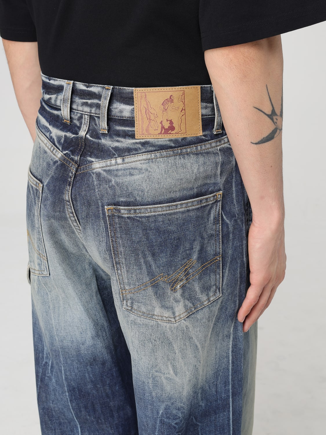 MARTINE ROSE JEANS: Jeans men Martine Rose, Denim - Img 5