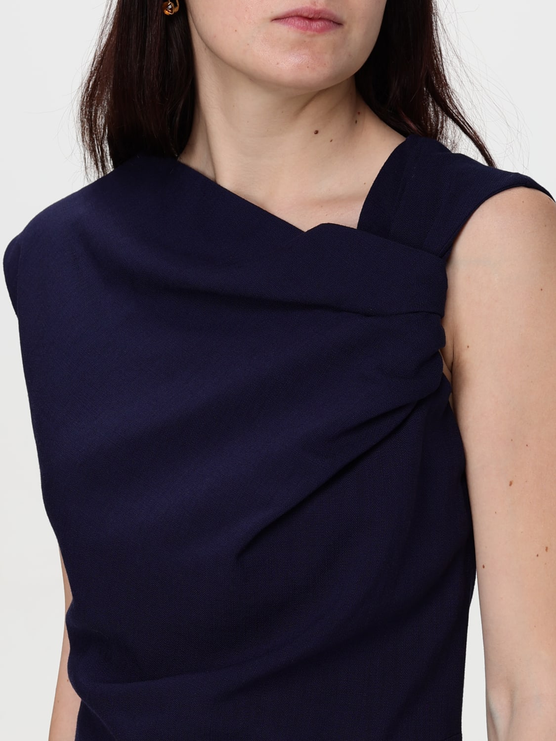 MSGM DRESS: Dress woman MSGM, Blue - Img 3