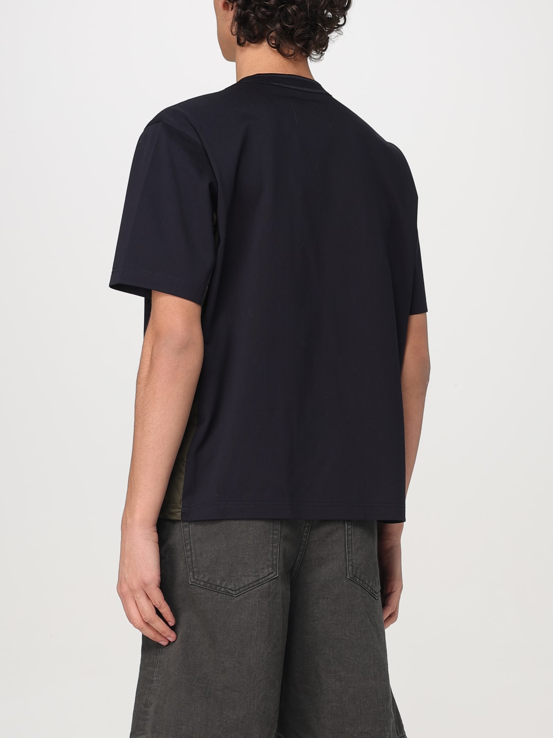 SACAI: T-shirt men - Blue | Sacai t-shirt 2503644M online at