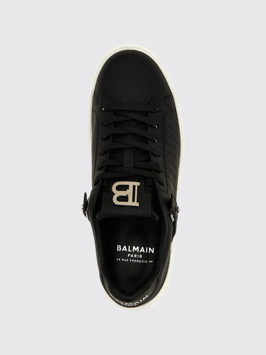 BALMAIN: Sneakers men - Black | Balmain sneakers