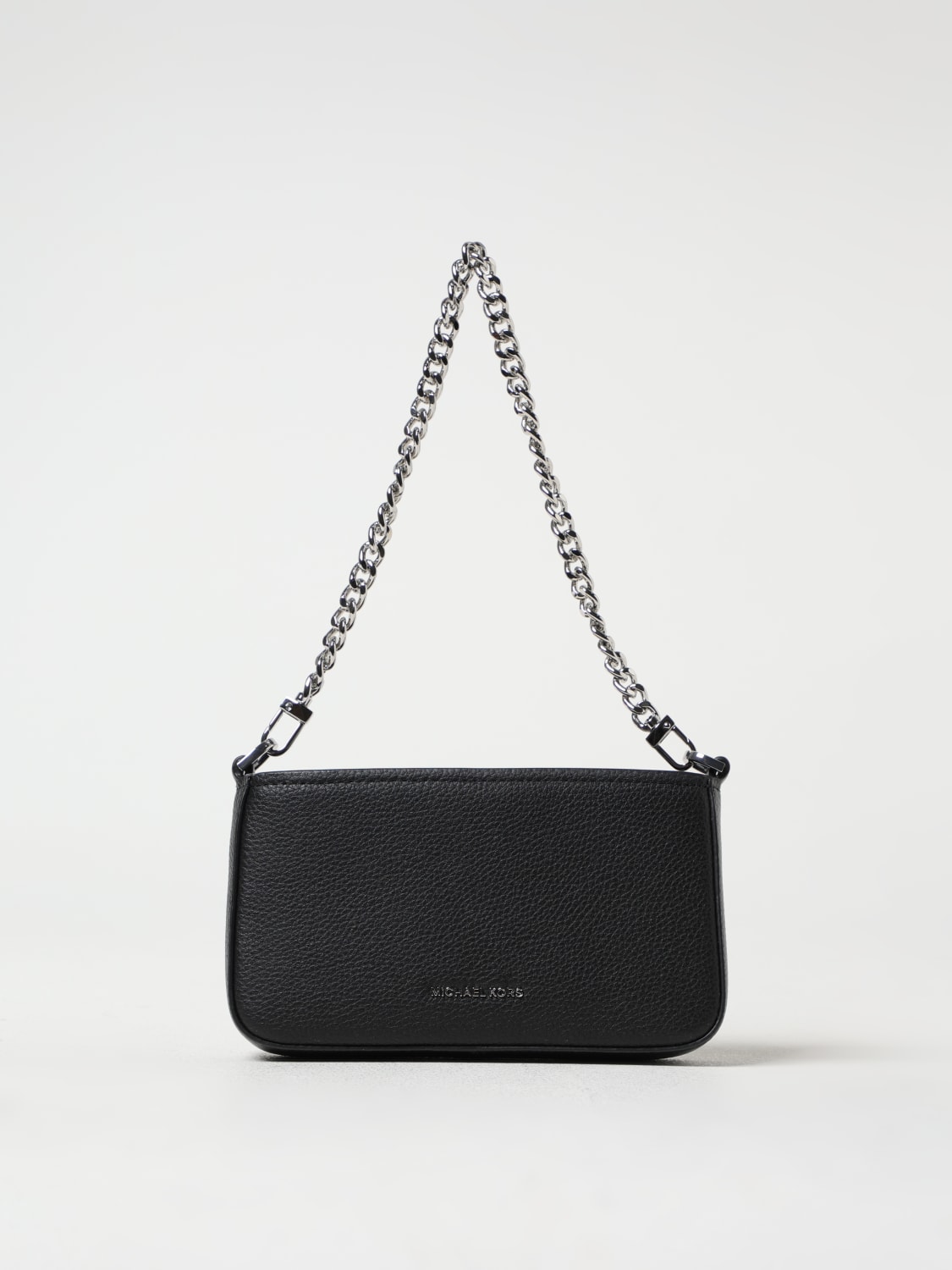 MICHAEL KORS BORSA MINI: Borsa Bryant Michael Kors in pelle a grana , Nero - Img 1