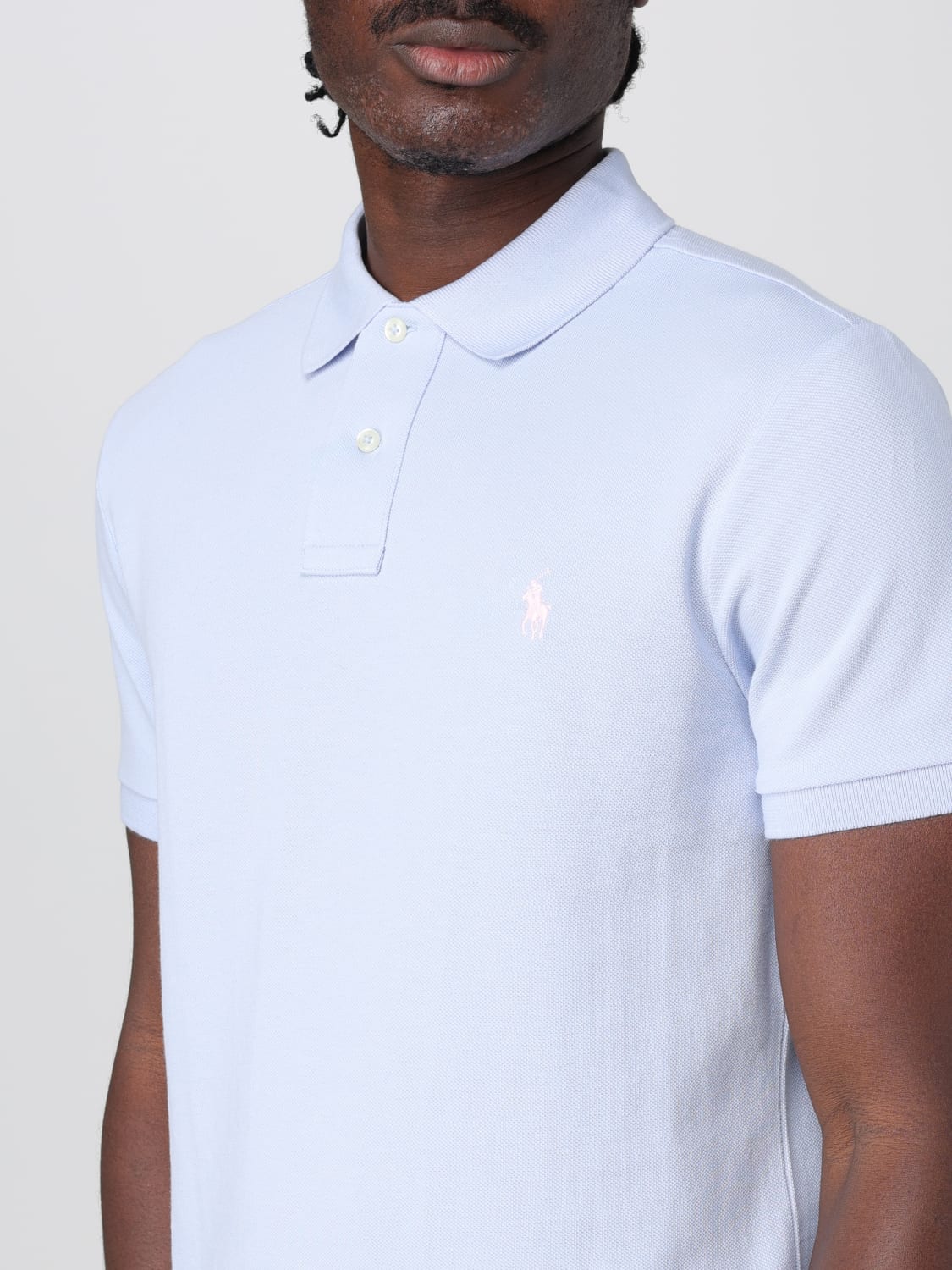 POLO RALPH LAUREN POLO SHIRT: T-shirt men Polo Ralph Lauren, Turquoise - Img 3
