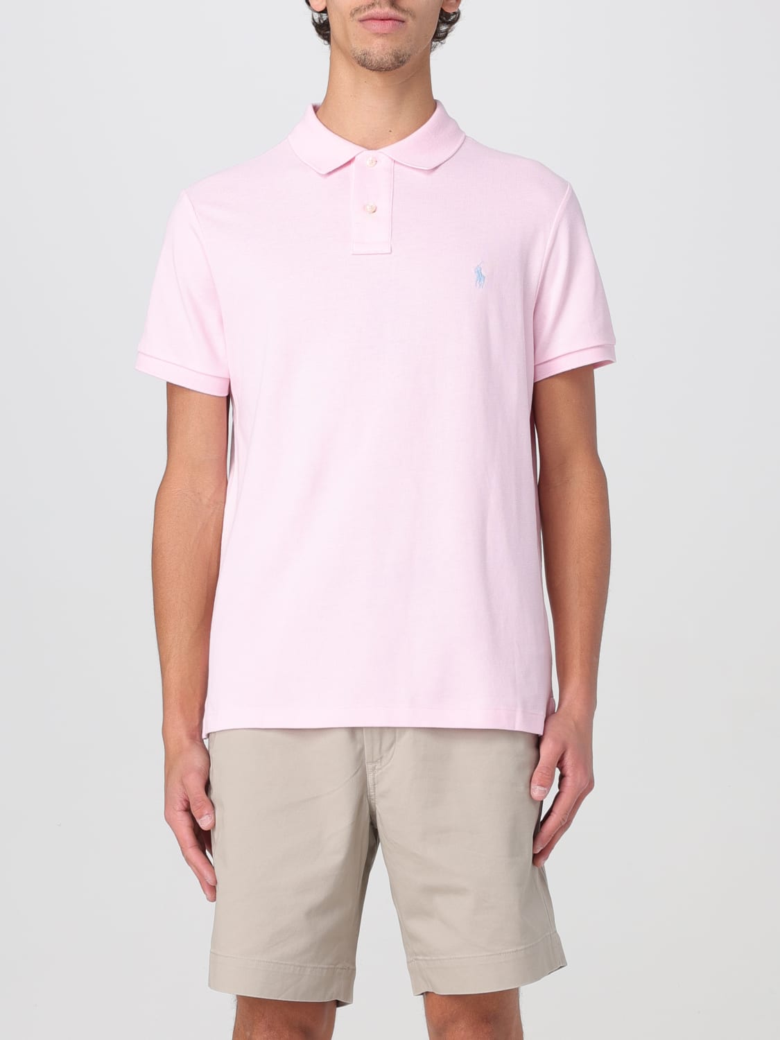 POLO RALPH LAUREN POLO SHIRT: T-shirt men Polo Ralph Lauren, Pink - Img 1