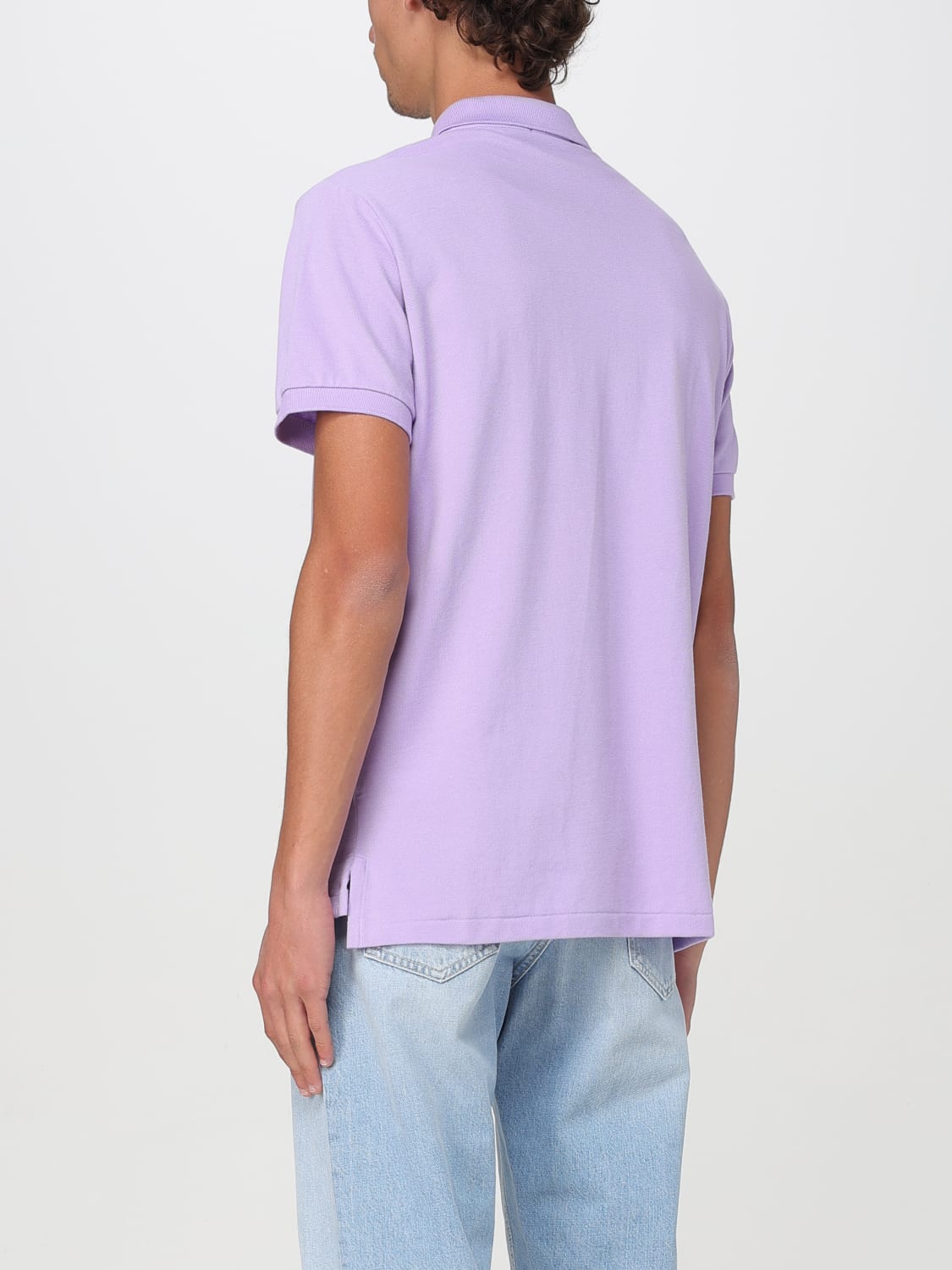 POLO RALPH LAUREN POLO SHIRT: T-shirt men Polo Ralph Lauren, Violet - Img 2