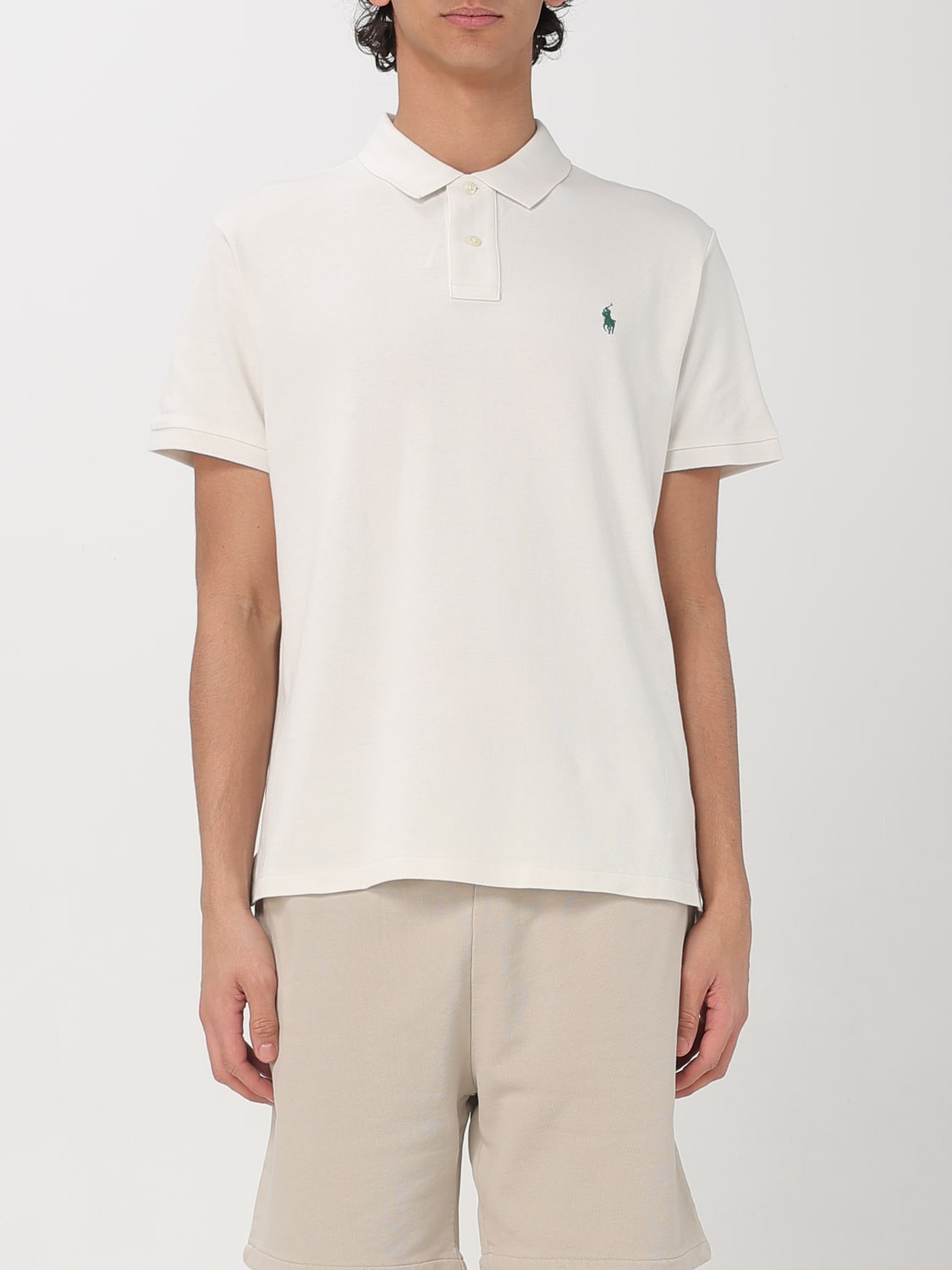 POLO RALPH LAUREN POLO SHIRT: T-shirt men Polo Ralph Lauren, Bottle Green - Img 1