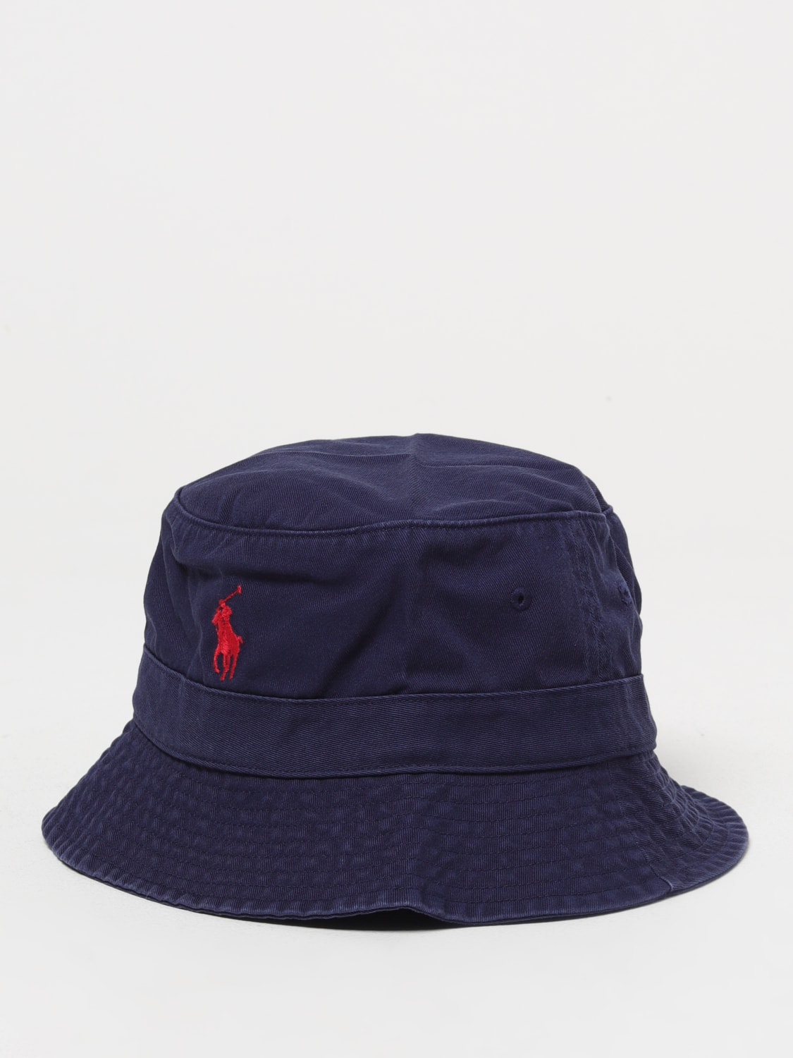 POLO RALPH LAUREN CAPPELLO: Cappello Polo Ralph Lauren in cotone con logo ricamato , Nero - Img 1