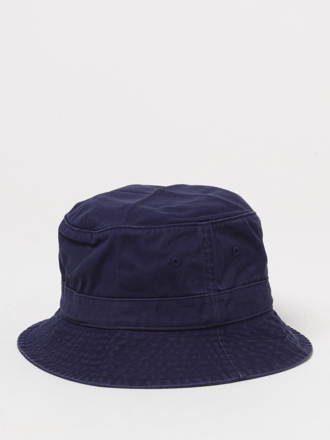 POLO RALPH LAUREN CAPPELLO: Cappello Polo Ralph Lauren in cotone con logo ricamato , Nero - Img 2