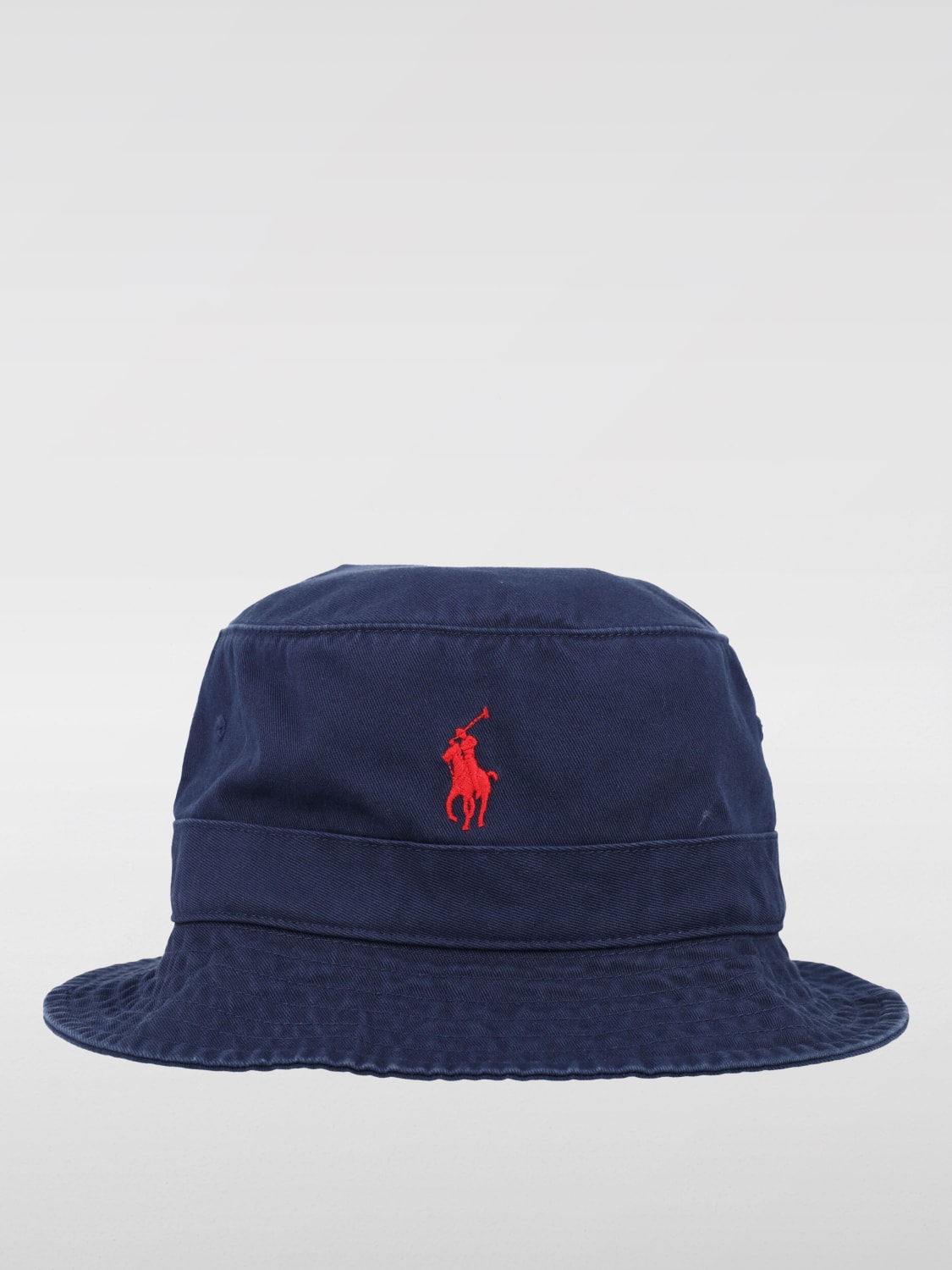 POLO RALPH LAUREN CAPPELLO: Cappello Polo Ralph Lauren in cotone con logo ricamato , Nero - Img 3