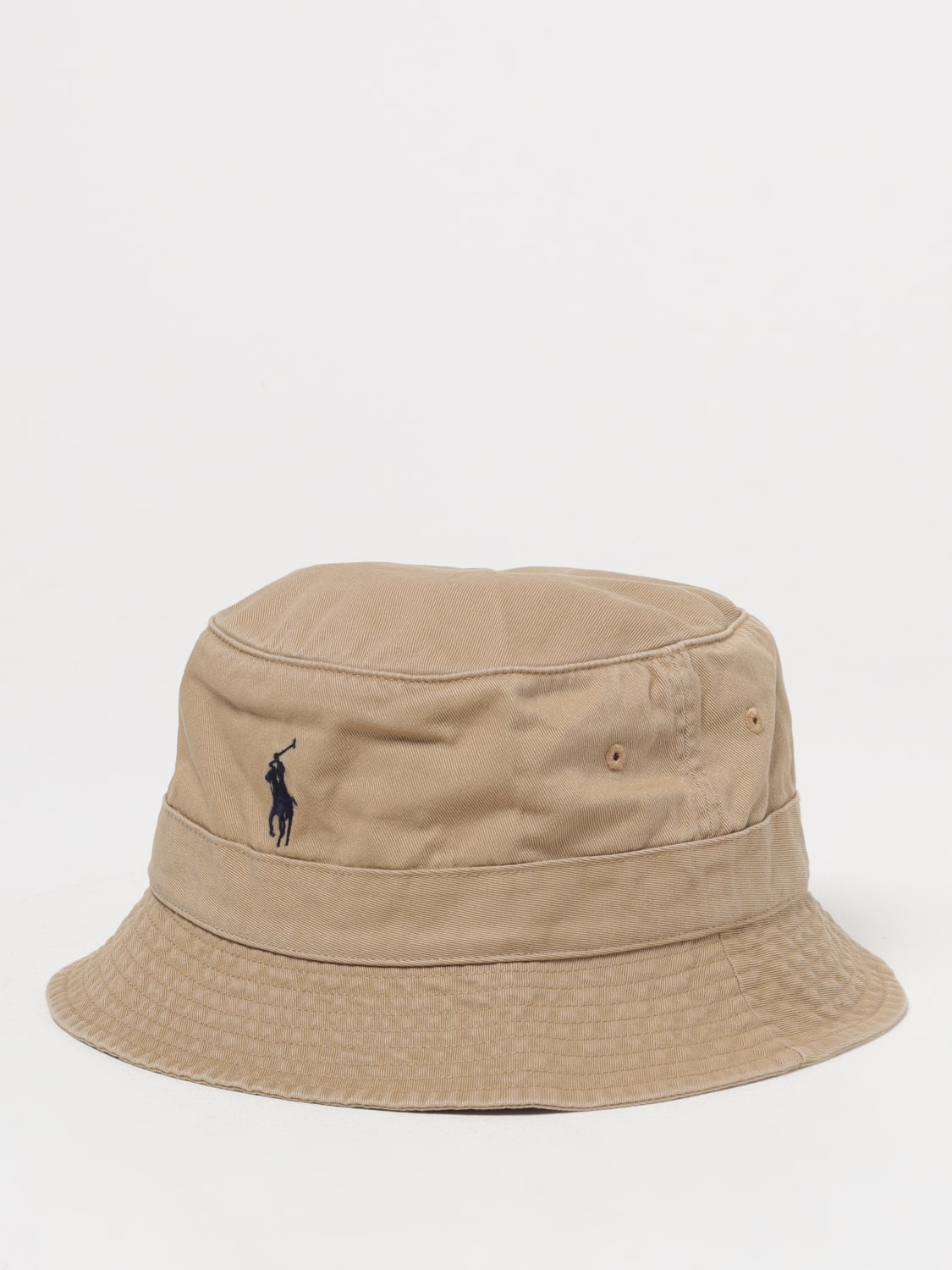 POLO RALPH LAUREN HAT: Hat men Polo Ralph Lauren, Beige - Img 1